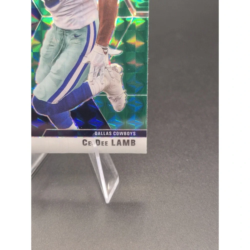 2020 Panini Mosaic Ceedee Lamb #207 Rookie Green Reactive Prizm (RC) Cowboys